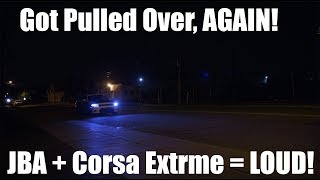 JBA Catless amp Corsa Extreme Hellcat Its Extremely LOUD I Got Pulled Over [upl. by Yursa26]