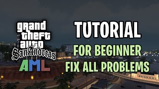 GTA SA AML Android Mod Loader  Tutorial For Beginners  How to install [upl. by Sebastien684]