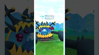 Guzzlord 💥 Shiny ✨ Registeel ⚓ Guzzlord 💥 pokemongo shorts pvp battle [upl. by Eleira]