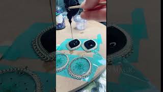 Resin Jhumka Tutorial 🌸 [upl. by Kciredor]