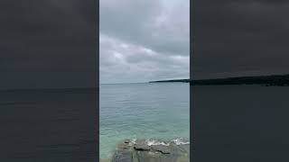 Tobermory ON tobermory ontario 2024 shorts tourism travel summer beach cleats water new [upl. by Kaasi129]