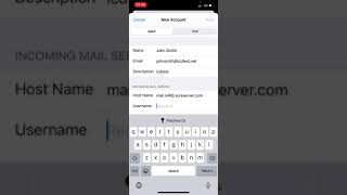 How To Set Up Mail On Your iPhone IMAP amp SMTP over SSL [upl. by Analra]