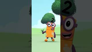 Back to School Counting Fun Colourful Painting Numbers  Part 3  Number Four  Numberblocks [upl. by Hanus]