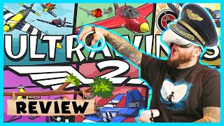 Funnest VR flight Sim Ultrawings 2 Review [upl. by Arnoldo]