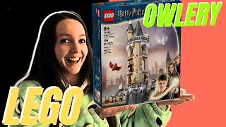 LEGO Harry Potter Hogwarts Castle Owlery  No 76430  Full Build [upl. by Frederica959]