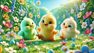 Baby Chicks Singing and Dancing 🐥  Childrens Music [upl. by Spear502]