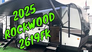 NEW 2025 ROCKWOOD ULTRA LITE 2619FK TRAVEL TRAILER Dodd RV FRONT KITCHEN SOLAR [upl. by Nnylacissej]