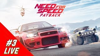 Live  NEED FOR SPEED PAYBACK  PARTE 3 ROGERIO GAMER [upl. by Odessa617]