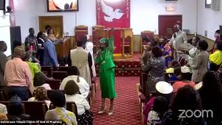 Deliverance Temple COGOP Live Church ServiceTestimony [upl. by Adnorehs]