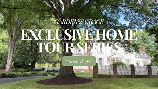 Exclusive Home Tour Timeless Southern Home in North Carolina [upl. by Ennalorac]