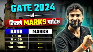 How Many Marks Do You Need For GATE 2024 Previous Year Analysis Reveals Insights  GATE Exam Tips [upl. by Yevi]