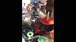 Alien ESC with 12090 130kv sensored motor  Mike [upl. by Ennaillij]