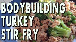 HOME COOKED BODYBUILDING POSTWORKOUT MEAL [upl. by Purpura]