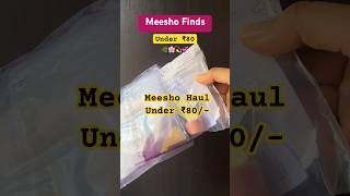 Meesho haul under ₹80meeshohaul meeshoapp meeshoproduct ytshorts ytviral yt shorts [upl. by Emmott550]