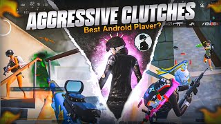 Aggressive Clutches On Android  5 Finger Clow  BGMi 🔱 [upl. by Cate]