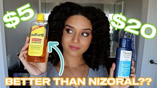 BETTER THAN NIZORAL Sulfur 8 Deep Cleaning Shampoo Review  Type 4 Natural Hair [upl. by Rapsag]