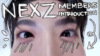 nexz members introduction for new nex2ys [upl. by Atwood]