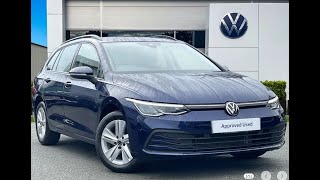 Approved Used Volkswagen Golf Estate 8 Life 15 eTSI 130PS 7speed DSG 5 Door  GF73WML [upl. by Iraam]