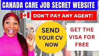 BREAKING NEWS Canada Government Is Giving Free Visa To Overseas Care Givers [upl. by Eniamahs106]