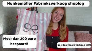 Hunkemöller Fabrieksverkoop shoplog  meer dan 200 euro bespaard [upl. by Wichern474]