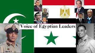 Voice of Egyptian Leaders 🇪🇬EGY [upl. by Sacram]