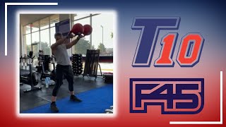 F45 TRAINING VLOG T10 WORKOUT  Hybrid [upl. by Chadbourne]