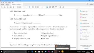 To implement a 3 phase network and to observe voltage regulation in transmission line part 2 [upl. by Dilaw46]