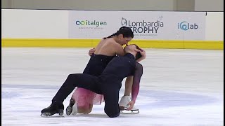 Charlene GUIGNARD  Marco FABBRI  2023 Lombardia Trophy Figure Skating Ice Dance Free Dance [upl. by Gney702]