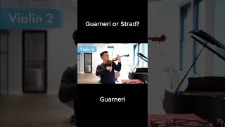 Ray chen on Guarneri or Strad raychen violinst classicalmusic [upl. by Kristy]