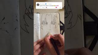 Drawing Guren Ichinose  Owari no Seraph 🔥 shorts animeart drawing anime viralshort trending [upl. by Attevroc]