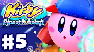 Kirby Planet Robobot  Gameplay Walkthrough Part 3  Area 3 Overload Ocean Nintendo 3DS English [upl. by Adila]