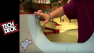 Tech Deck Tutorials Advanced Vert Tricks [upl. by Ahseinod78]