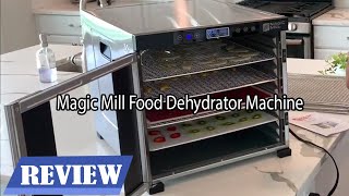 Magic Mill Food Dehydrator Machine Review  Great dehydrator 2024 [upl. by Yelah]