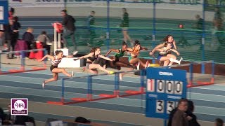 Val de Reuil 2018  Finale 60 m haies Juniors F Laeticia Bapte en 838 [upl. by Nguyen]