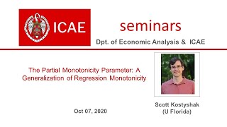 The Partial Monotonicity Parameter A Generalization of Regression Monotonicity [upl. by Yeaton]