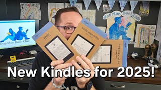 Meet the new 2025 Kindle eReaders [upl. by Tamqrah]