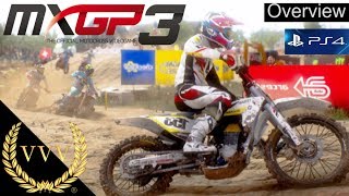 MXGP 3 PS4 Overview [upl. by Arehsat]