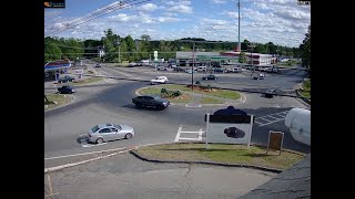 Sharx Security Demo Live Cam rotary traffic circle Derry NH USA [upl. by Nnylanna]