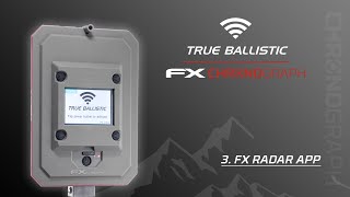 True Ballistic Chronograph  FX Radar APP [upl. by Lussier]