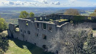 Full tour of the majestic Hohentwiel Fortress Ruins 🇩🇪 Germanys LARGEST medieval Castle Ruins 2023 [upl. by Baruch117]