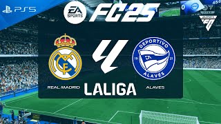 FC 25 Real Madrid vs Alaves  La Liga 202424  PS5 [upl. by Kentigerma]