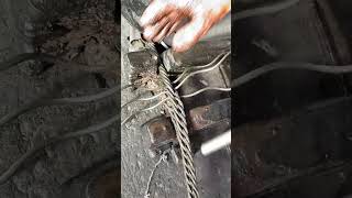 Wire rope braiding tutorial Good tools to share [upl. by Aisined]