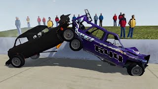 Beamng Banger Racing Crashes 15 [upl. by Iphlgenia546]