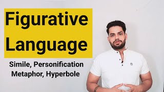 Figurative Language  Figures of speech  Simile Metaphor Personification Hyperbole in hindi [upl. by Short764]