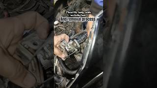 HOW TO REMOVE AND INSTALL THE THROTTLE BODY CABLE OF MIO I 125 shortvideo ideas shorts [upl. by Mag797]