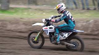 MX2 Riders Racing in Lierop  De Wolf Geerts Bonacorsi [upl. by Annodahs]