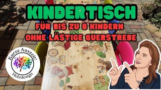 Wie man mit bunten Bildern auf diesen Tisch die Kinder fürs Essen begeistern kann [upl. by Shaylyn]