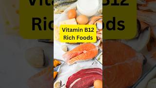 Vitamin B12 Rich Foods vitaminb12 b12 b12deficiency nutrition healthyfood vitamins energy [upl. by Carrol]