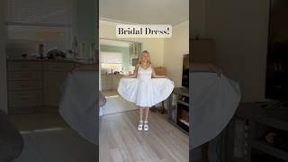 New dress for my bridal shower or rehearsal dinner bridal fashion dress bridalshower [upl. by Ayotac]