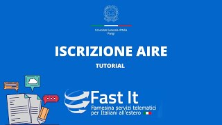 VIDEO TUTORIAL ISCRIZIONE ALL’ AIRE – CONSOLATO GENERALE D’ITALIA A PARIGI [upl. by Innes]